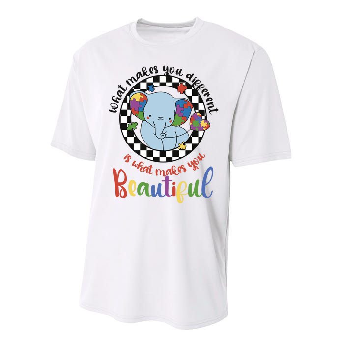 What Makes You Different Is What Makes You Beautiful Performance Sprint T-Shirt