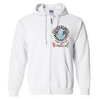 What Makes You Different Is What Makes You Beautiful Full Zip Hoodie