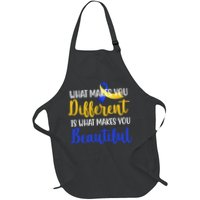 What Makes You Different Is What Makes You Beautiful Down Syndrome Apron