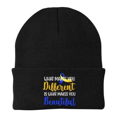 What Makes You Different Is What Makes You Beautiful Down Syndrome Beanie