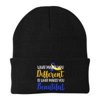 What Makes You Different Is What Makes You Beautiful Down Syndrome Beanie