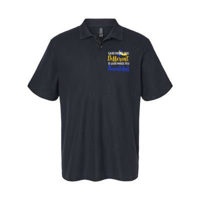 What Makes You Different Is What Makes You Beautiful Down Syndrome Polo