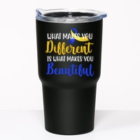 What Makes You Different Is What Makes You Beautiful Down Syndrome Tumbler
