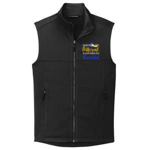 What Makes You Different Is What Makes You Beautiful Down Syndrome Collective Smooth Fleece Vest