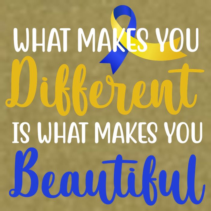 What Makes You Different Is What Makes You Beautiful Down Syndrome Garment-Dyed Women's Muscle Tee
