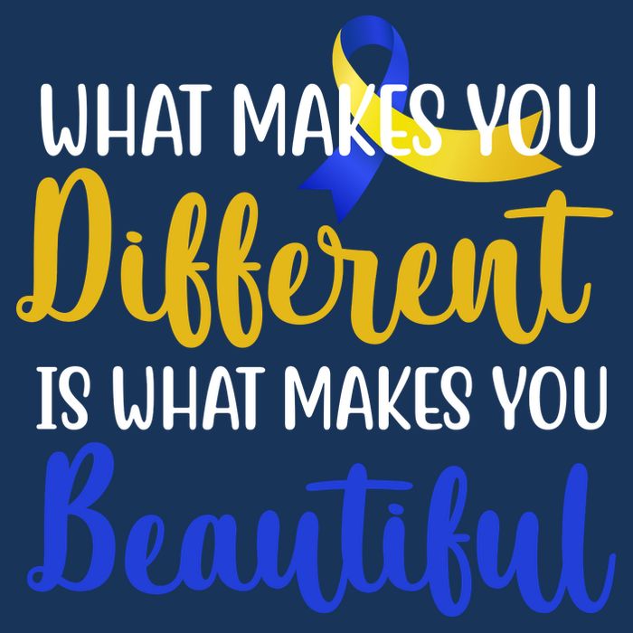 What Makes You Different Is What Makes You Beautiful Down Syndrome Infant Baby Jersey Bodysuit