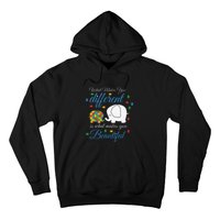 What Makes You Different Elephant Autism Awareness Month Hoodie