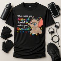 What Makes You Different Is What Makes You Beautiful Autism Performance Shirt
