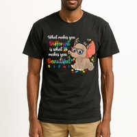 What Makes You Different Is What Makes You Beautiful Autism Tall T-Shirt