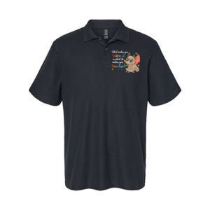 What Makes You Different Is What Makes You Beautiful Autism Softstyle Adult Sport Polo