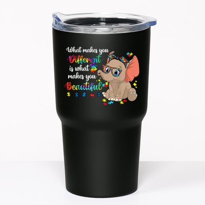 What Makes You Different Is What Makes You Beautiful Autism Tumbler
