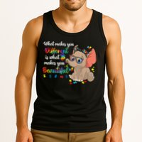 What Makes You Different Is What Makes You Beautiful Autism Tank Top