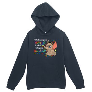 What Makes You Different Is What Makes You Beautiful Autism Urban Pullover Hoodie