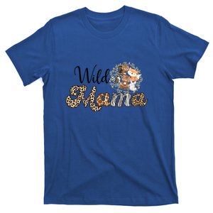 Wild Mama Zoo Leopard Birthday Safari Jungle Animal T-Shirt