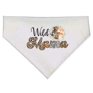 Wild Mama Zoo Leopard Birthday Safari Jungle Animal USA-Made Doggie Bandana