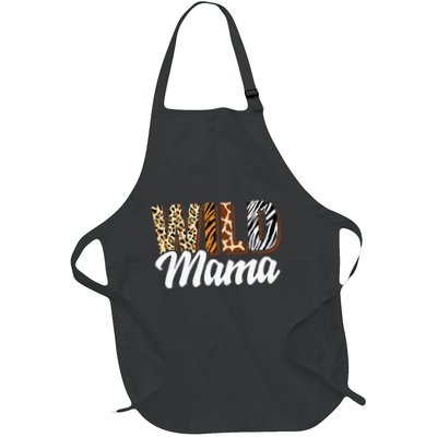 Wild Mama Zoo Born Two Be Wild Bday Safari Jungle Animal Apron