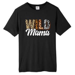 Wild Mama Zoo Born Two Be Wild Bday Safari Jungle Animal Tall Fusion ChromaSoft Performance T-Shirt