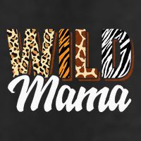 Wild Mama Zoo Born Two Be Wild Bday Safari Jungle Animal Beanie