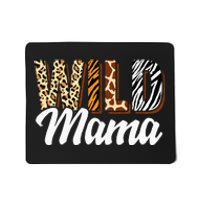 Wild Mama Zoo Born Two Be Wild Bday Safari Jungle Animal Mousepad