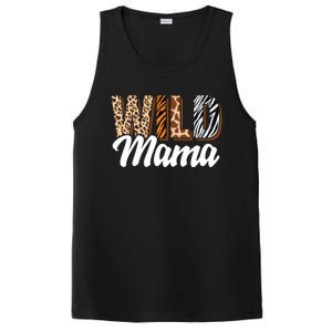 Wild Mama Zoo Born Two Be Wild Bcute Giftday Safari Jungle Animal Gift PosiCharge Competitor Tank