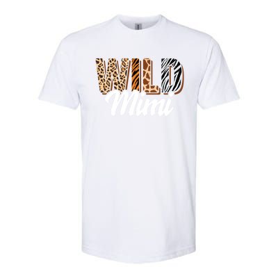 Wild Mimi Zoo Born Two Be Wild Bgreat Giftday Safari Jungle Animal Gift Softstyle® CVC T-Shirt