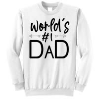 World's No 1 Dad Matching Family Gift Sweatshirt