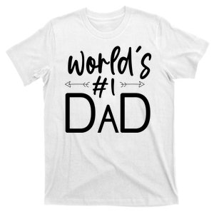 World's No 1 Dad Matching Family Gift T-Shirt