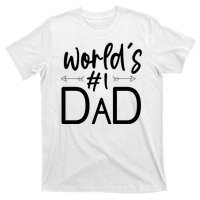 World's No 1 Dad Matching Family Gift T-Shirt