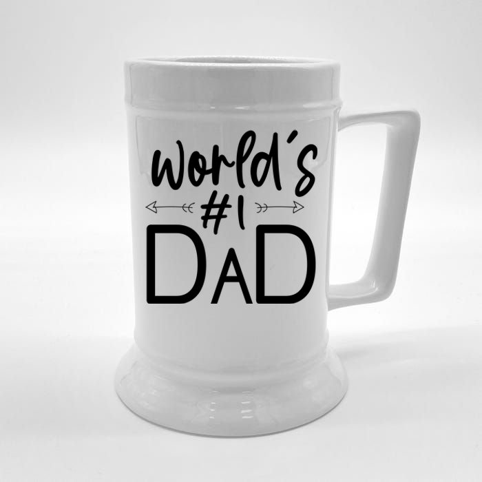 World's No 1 Dad Matching Family Gift Beer Stein