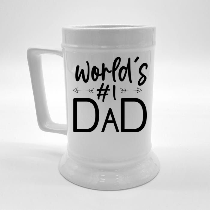 World's No 1 Dad Matching Family Gift Beer Stein