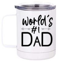 World's No 1 Dad Matching Family Gift 12 oz Stainless Steel Tumbler Cup