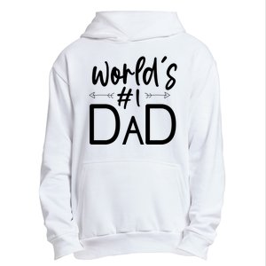 World's No 1 Dad Matching Family Gift Urban Pullover Hoodie