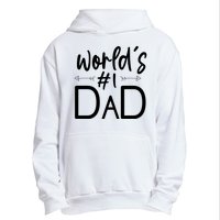 World's No 1 Dad Matching Family Gift Urban Pullover Hoodie