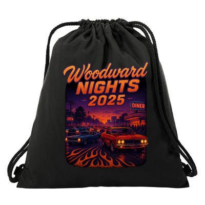 Woodward Nights 2025 Drawstring Bag