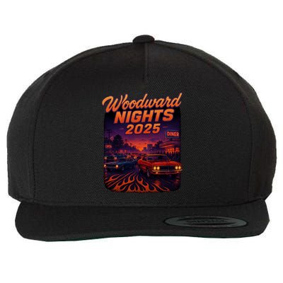 Woodward Nights 2025 Wool Snapback Cap