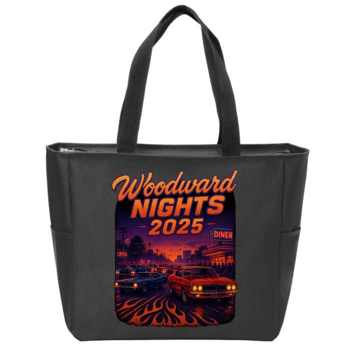 Woodward Nights 2025 Zip Tote Bag