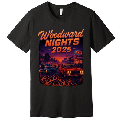 Woodward Nights 2025 Premium T-Shirt