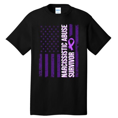 World Narcissistic Abuse Awareness Survivor Tall T-Shirt