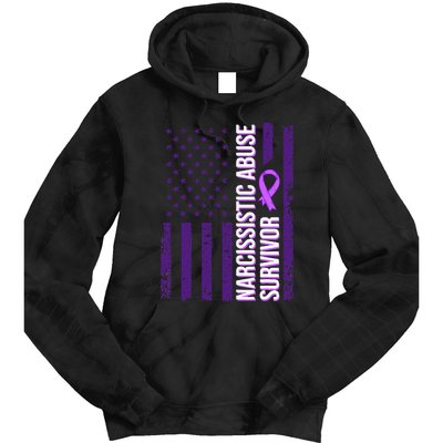 World Narcissistic Abuse Awareness Survivor Tie Dye Hoodie