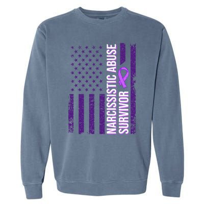 World Narcissistic Abuse Awareness Survivor Garment-Dyed Sweatshirt