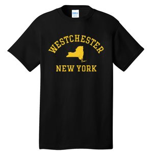 WESTCHESTER NY Athletic Design With State And Details Tall T-Shirt