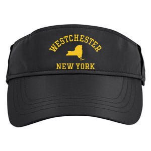 WESTCHESTER NY Athletic Design With State And Details Adult Drive Performance Visor