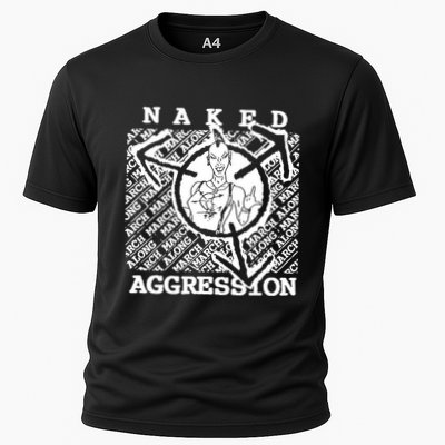 Wearing Naked Aggression Performance Shirt