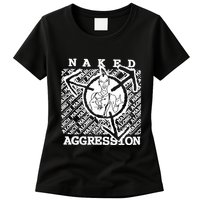 Wearing Naked Aggression Womens T-Shirt