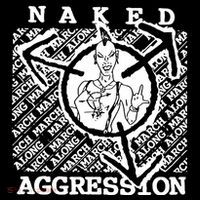 Wearing Naked Aggression Short Acrylic Beanie