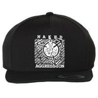 Wearing Naked Aggression Wool Snapback Cap