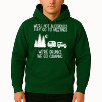 We're Not Alcoholics We're Drunks We Go Camping Hoodie