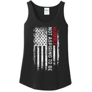 Women Not Aspiring To Be Humble Feminist Message Ladies Essential Tank