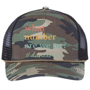 What Number Are We On Dance Mom Lovers Retro Rope Trucker Hat Cap