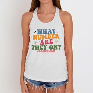 What Number Are They On Dance Mom Life Competition Women's Knotted Racerback Tank